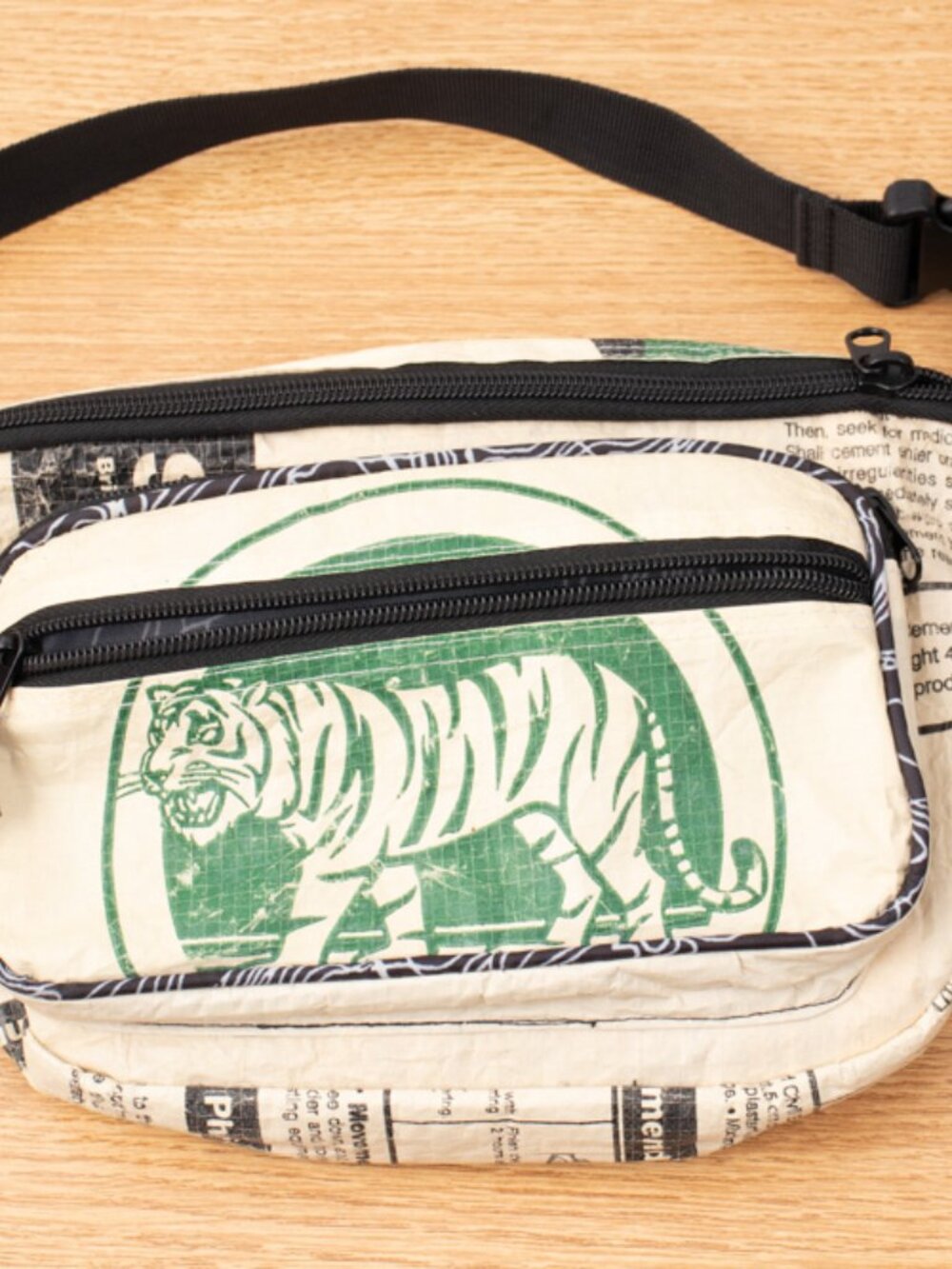 Torrain Recycled Bags Moon Bag Tiger Brand Cement Eco Belt Bag Fanny Pack